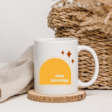 Load image into Gallery viewer, Slow Mornings Coffee Mug