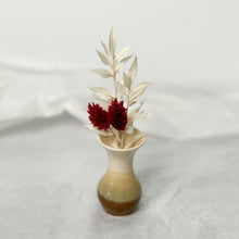 Load image into Gallery viewer, Mini Handmade Ceramic Vase Dried Flower Arrangement - #4
