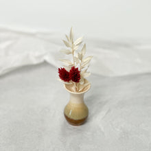 Load image into Gallery viewer, Mini Handmade Ceramic Vase Dried Flower Arrangement - #4