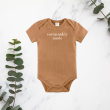 Load image into Gallery viewer, Sustainably Made Organic Cotton Onesie
