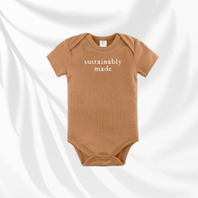 Load image into Gallery viewer, Sustainably Made Organic Cotton Onesie
