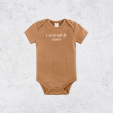 Load image into Gallery viewer, Sustainably Made Organic Cotton Onesie
