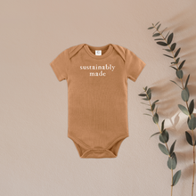 Load image into Gallery viewer, Sustainably Made Organic Cotton Onesie
