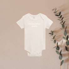 Load image into Gallery viewer, Sustainably Made Organic Cotton Onesie
