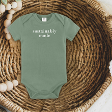 Load image into Gallery viewer, Sustainably Made Organic Cotton Onesie
