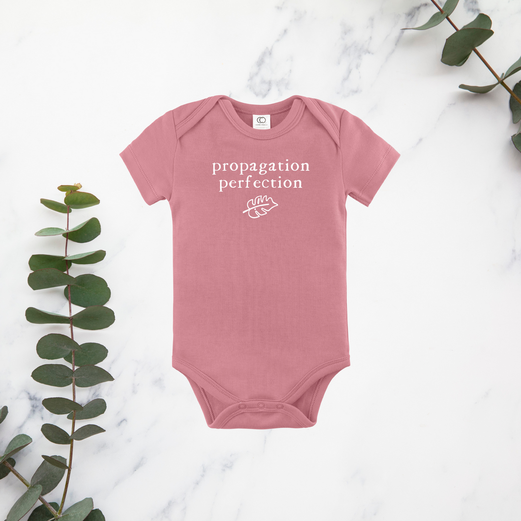 Propagation Perfection Organic Cotton Onesie