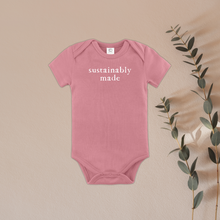 Load image into Gallery viewer, Sustainably Made Organic Cotton Onesie
